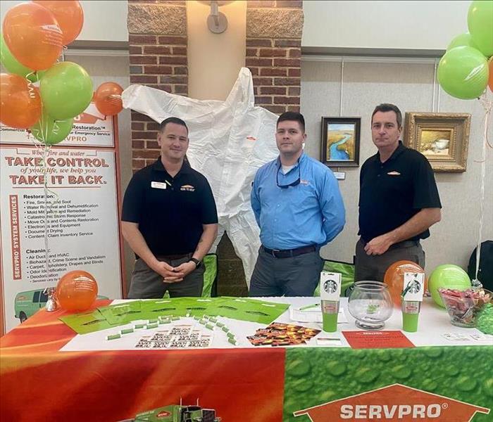 SERVPRO of North Whitfield and Catoosa Counties Booth 101 at Showcase Catoosa 2022